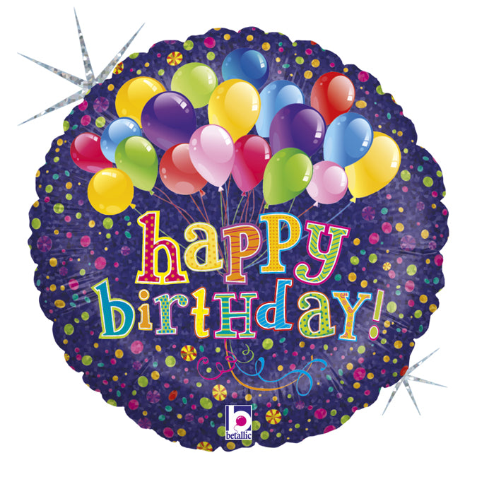 Happy Birthday Folienballon 45cm
