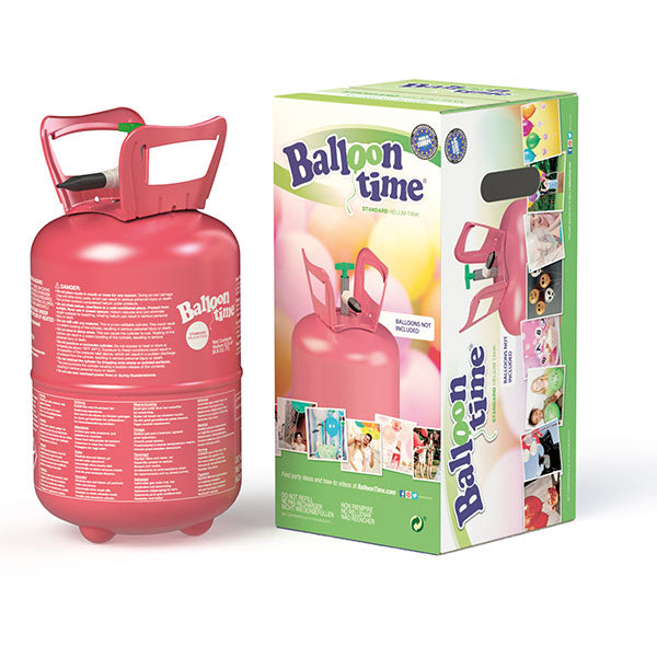 Ballongasflasche inkl Füllventil und 20Ballons
