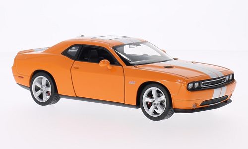 Dodge Challenger SRT, orange/silber, 2013